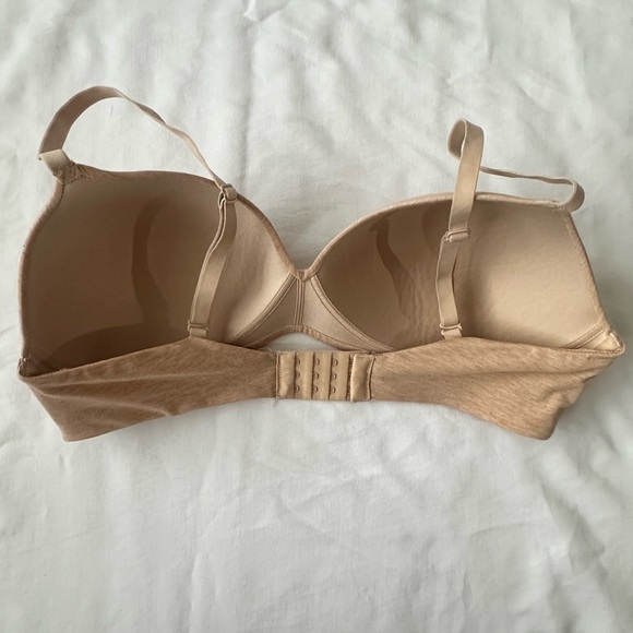 GapBody Breathe Wireless Bra 40C Rugby Tan Neutral Nude - Picture 2 of 8